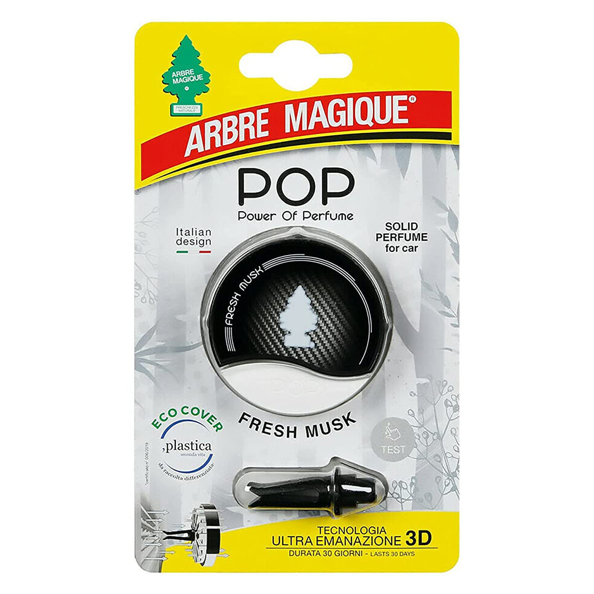 Arbre Magique Pop Deodorante per Auto Fresh Musk – APNEUS